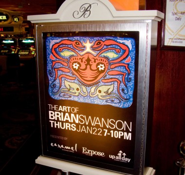Brian Swanson Primitives show Bellagio Hotel