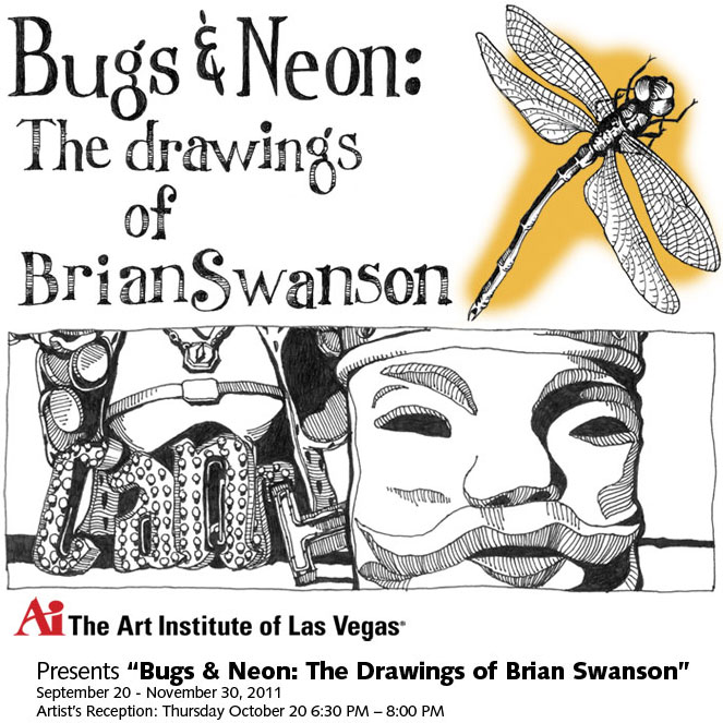 Brian Swanson Bugs and Neon show